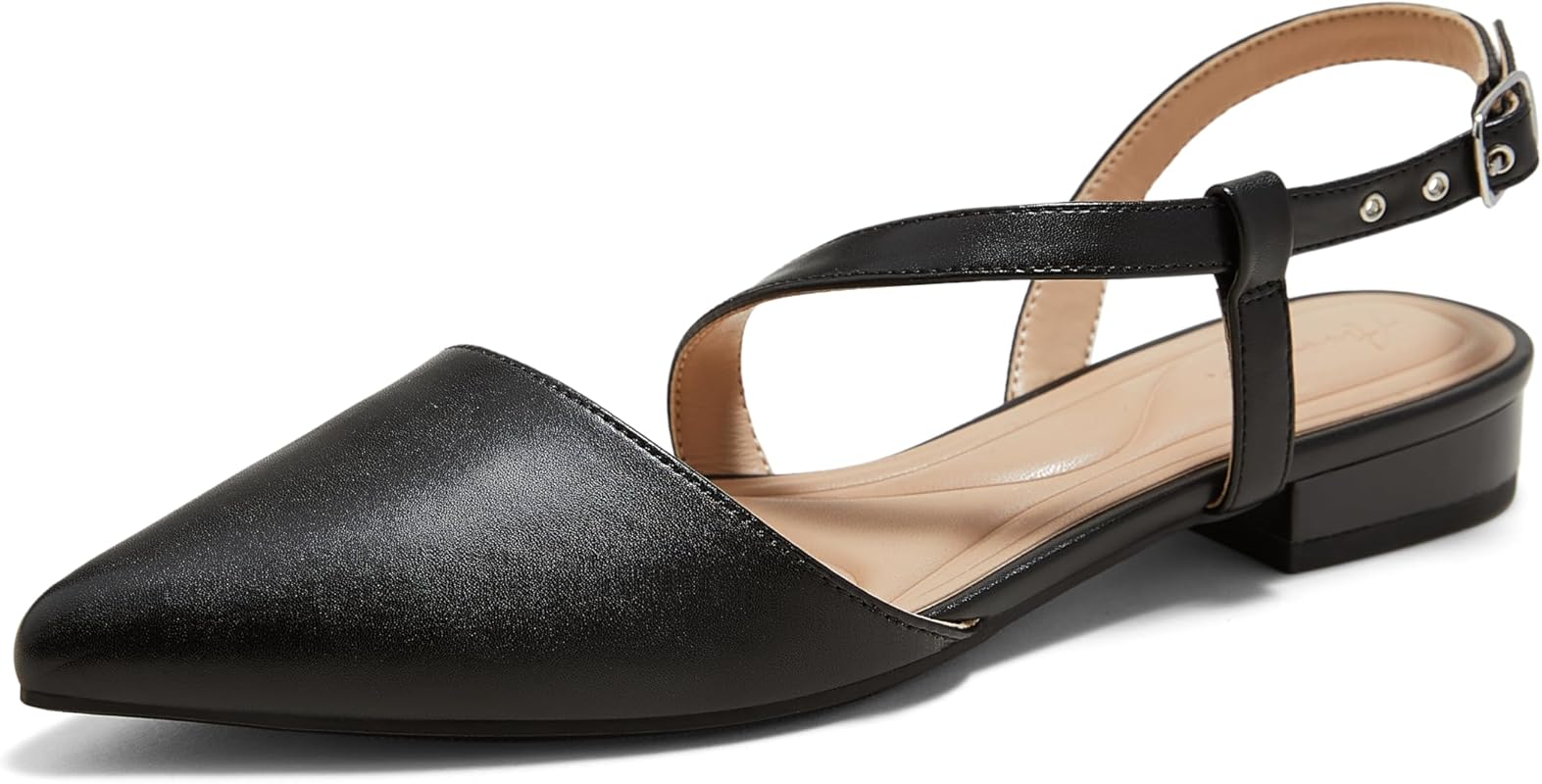 Arromic Slingback Pointed Comfortable Leather